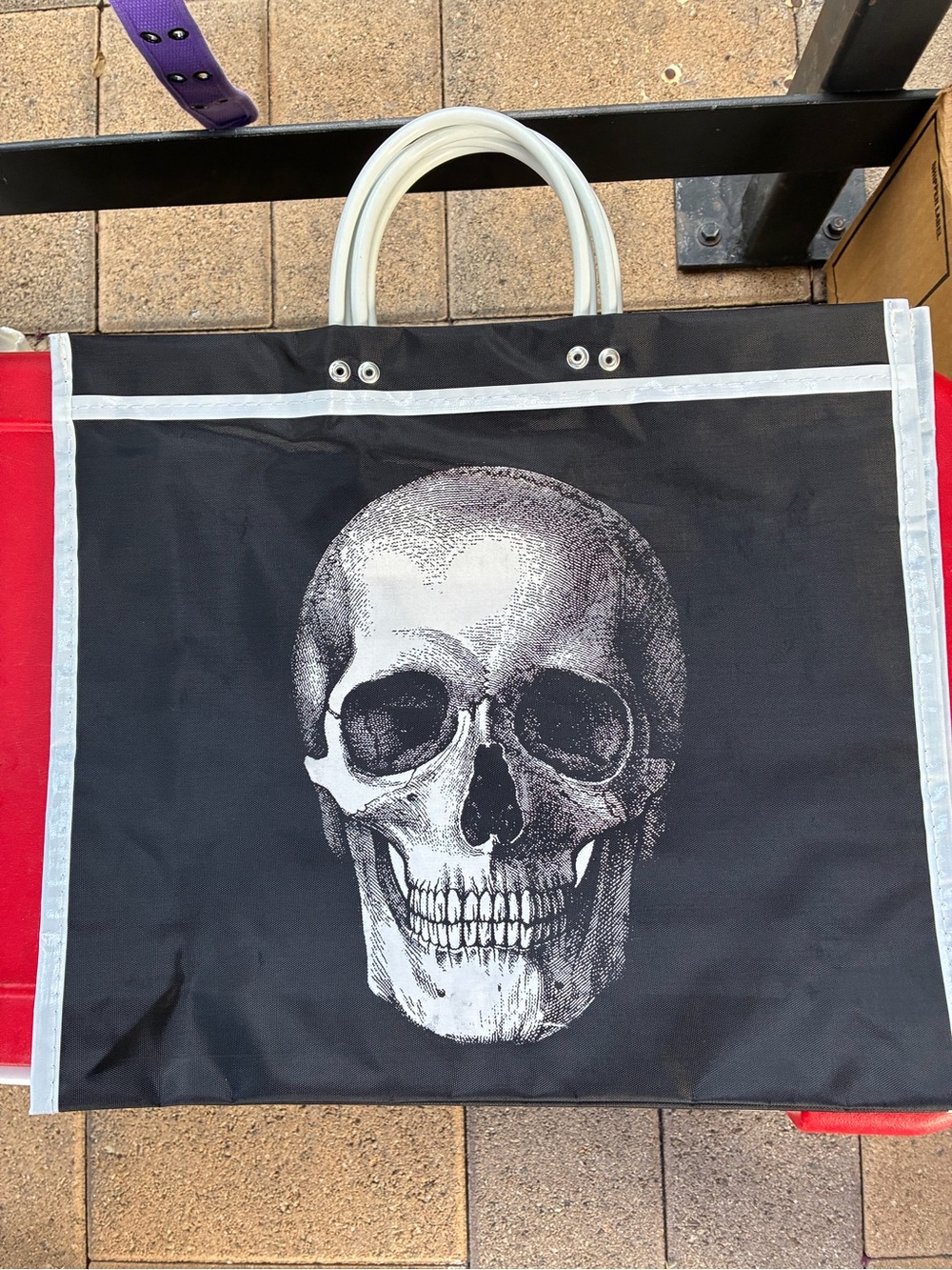 Gothic sturdy tote bag / purse